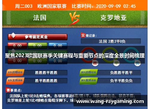 聚焦2023欧国联赛季关键赛程与重要节点的深度全景时间梳理 聚焦2023欧国联赛季关键赛程与重要节点的深度全景时间梳理