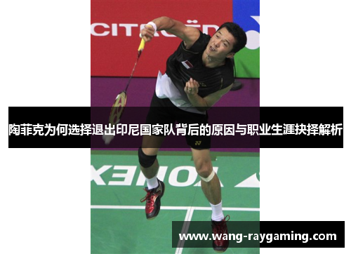 陶菲克为何选择退出印尼国家队背后的原因与职业生涯抉择解析 陶菲克为何选择退出印尼国家队背后的原因与职业生涯抉择解析